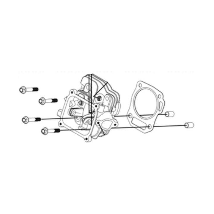 Cylinder head kit i gruppen hos Entreprenadbutiken (5401941-01)