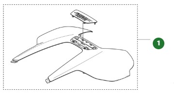 Toppkåpa Automower 430V Nera i gruppen hos Entreprenadbutiken (5401969-01)