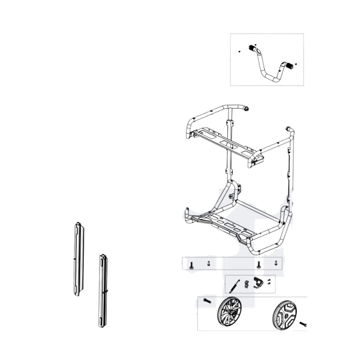Frame assy a 100 i gruppen hos Entreprenadbutiken (5402308-01)