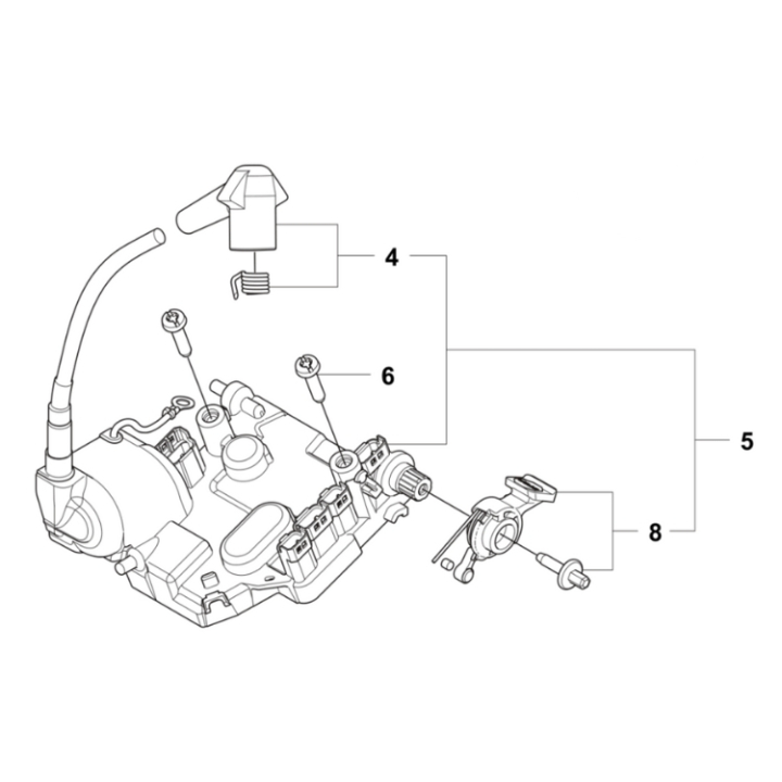 Kontrollenhet 564XPG i gruppen  hos Entreprenadbutiken (5403264-01)