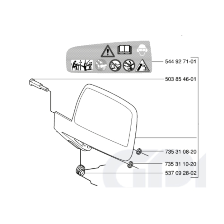 Kastskydd Kpl i gruppen hos Entreprenadbutiken (5440136-03)