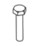 SCREW DIN 933 M10X50 12,9 i gruppen  hos Entreprenadbutiken (5441141-02)