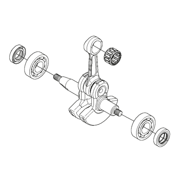 Vevaxel Kpl i gruppen  hos Entreprenadbutiken (5443813-01)