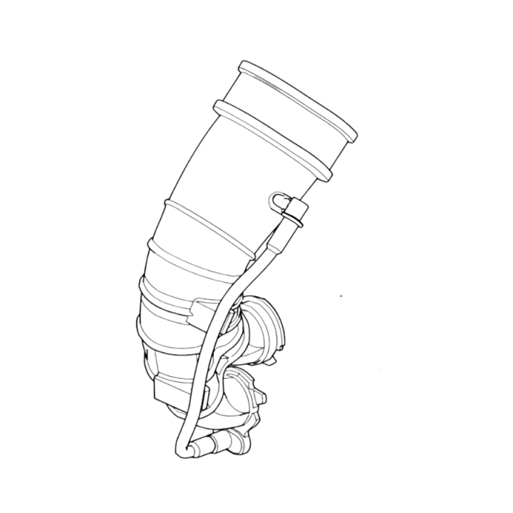 INLET PIPE ASSY AIR FILTER i gruppen  hos Entreprenadbutiken (5460262-01)
