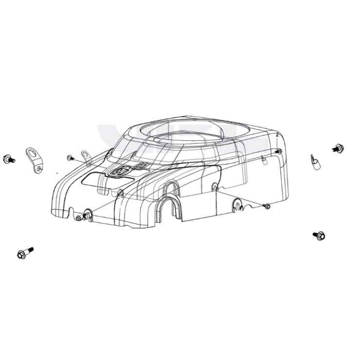 Fan Cover i gruppen  hos Entreprenadbutiken (5460295-01)