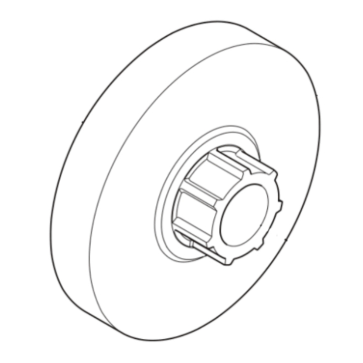 Kopplingstrumma 3/8 i gruppen  hos Entreprenadbutiken (5460585-01)