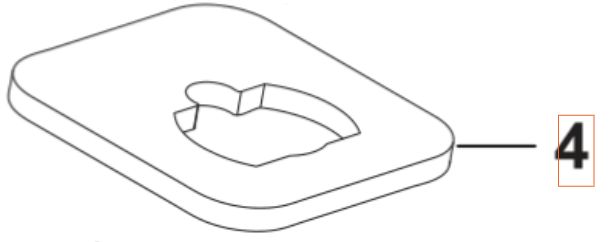 Gasket Foam Motor Cover i gruppen  hos Entreprenadbutiken (5460917-01)
