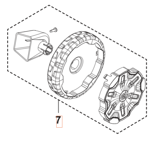 Wheel With Axle i gruppen  hos Entreprenadbutiken (5460920-01)