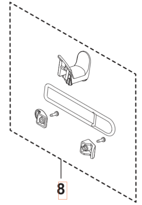 Cable Hooks Kit i gruppen  hos Entreprenadbutiken (5460921-01)