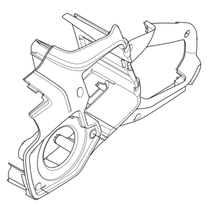 CHASSIS LEFT i gruppen  hos Entreprenadbutiken (5461491-01)