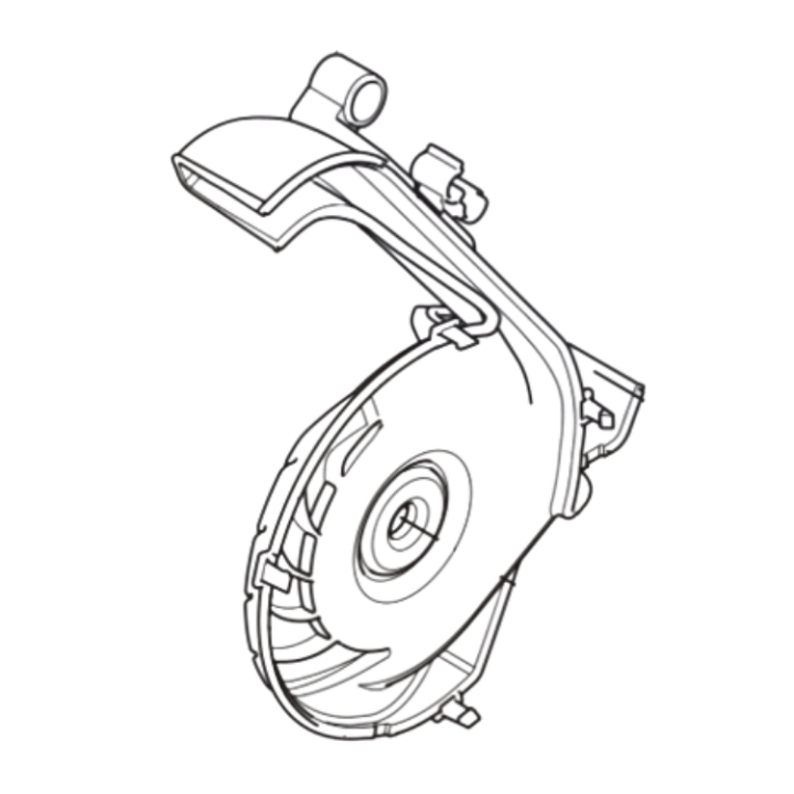 AIR CONDUCTOR BOTTOM i gruppen  hos Entreprenadbutiken (5461497-01)