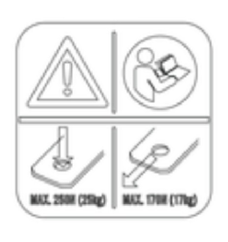 DECAL TOWING 170N i gruppen  hos Entreprenadbutiken (5462840-01)