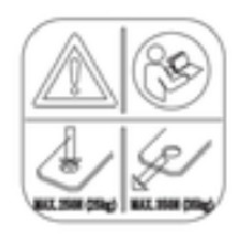 DECAL TOWING 350N i gruppen  hos Entreprenadbutiken (5462840-05)