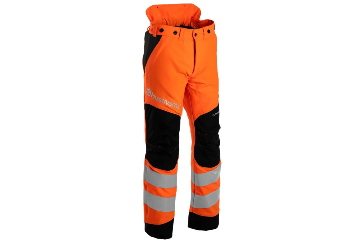 Midjebyxa, Husqvarna Technical EN 20471 i gruppen Skog / Röjsågar / Skyddsutrustning / Kläder (DOLD) / Skyddsbyxor hos Entreprenadbutiken (5464245)