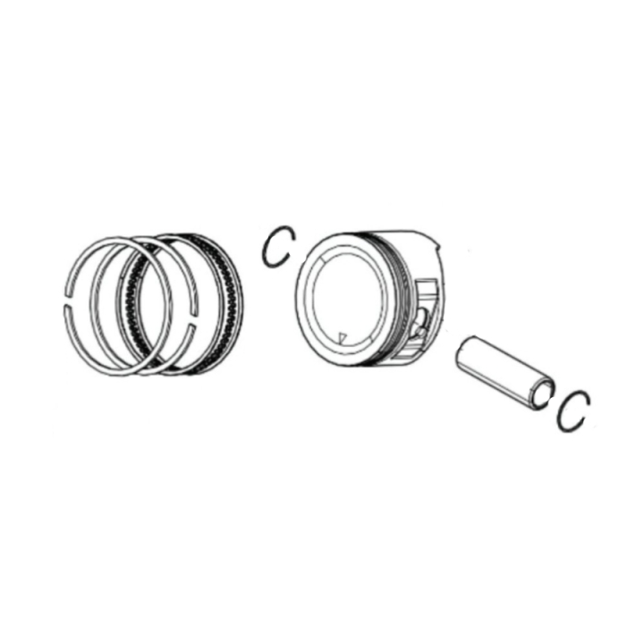 Piston Kit i gruppen hos Entreprenadbutiken (5464900-01)