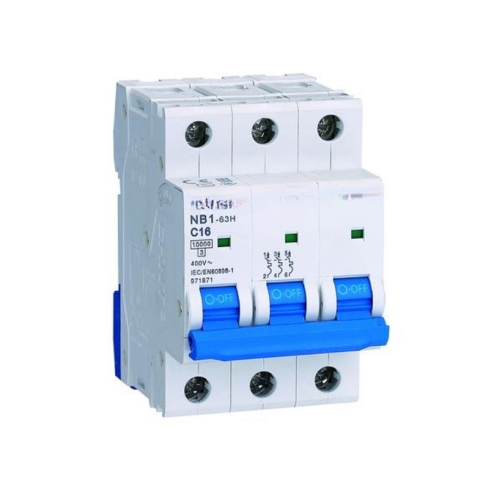 Circuit breaker ab 3p 63A c-ka i gruppen  hos Entreprenadbutiken (5465991-01)