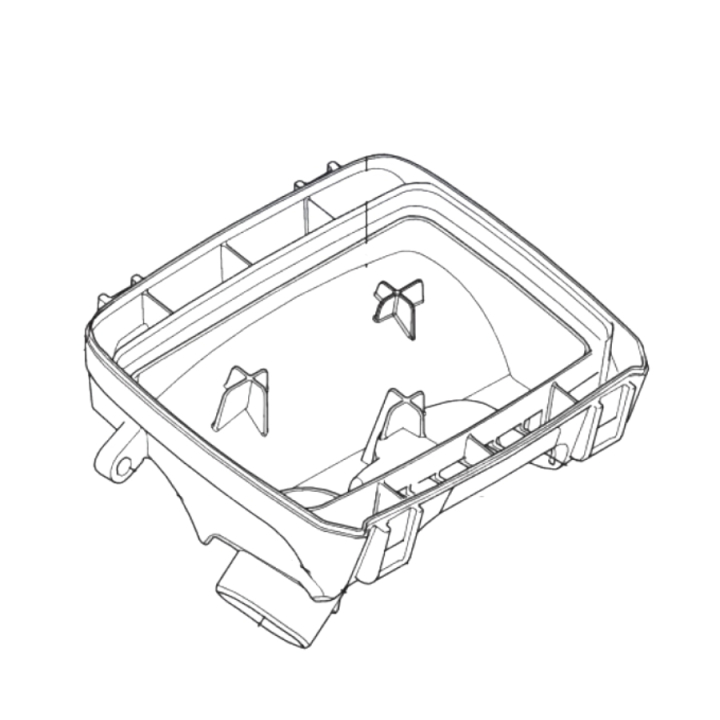 AIR FILTER HOLDER TOP MOUNT HU i gruppen  hos Entreprenadbutiken (5468745-01)
