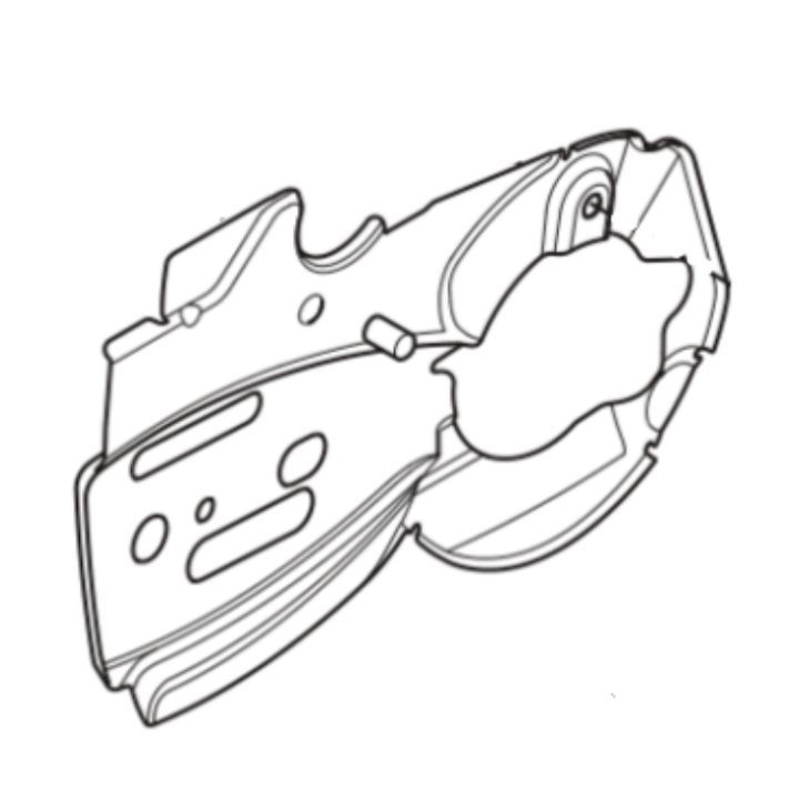 CHAIN GUIDE PLATE ASSY i gruppen  hos Entreprenadbutiken (5471182-01)