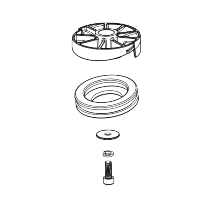 WOBBLE DISC KIT 10,7 DEG i gruppen  hos Entreprenadbutiken (5473745-01)