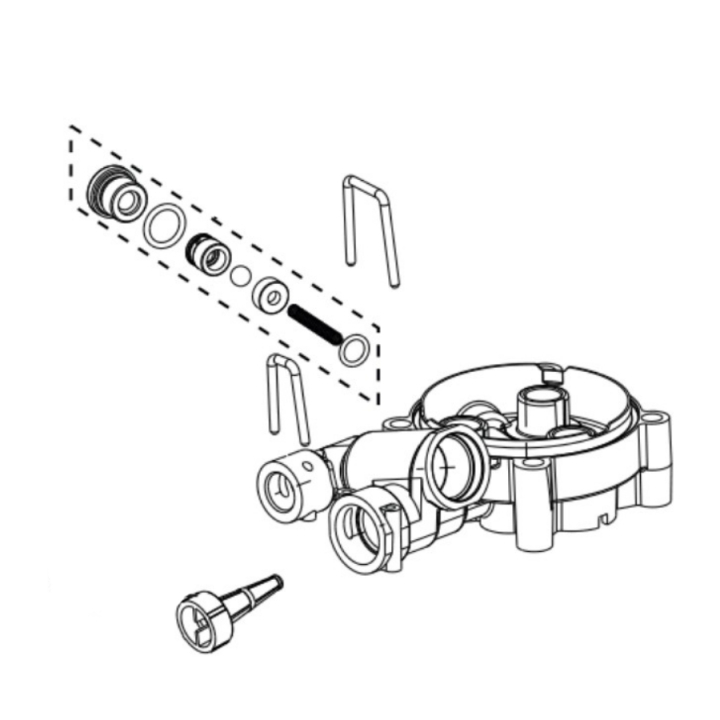 CYLINDERBLOCK KIT W,EASY S i gruppen  hos Entreprenadbutiken (5473751-01)