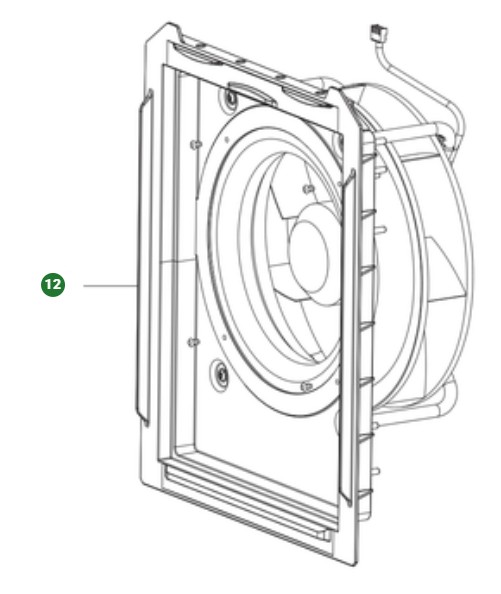 FAN MOTOR ASSY FAN KIT A 45 (1 i gruppen  hos Entreprenadbutiken (5475711-02)