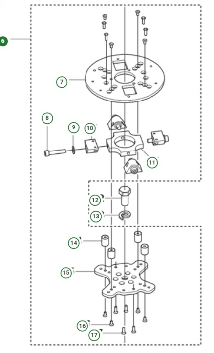 HOLDER ASSY GRIND HOLDER 270 P i gruppen  hos Entreprenadbutiken (5475732-01)