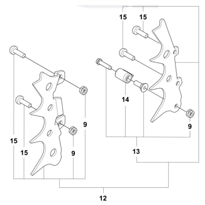Barkstöd 564XP/XPG i gruppen  hos Entreprenadbutiken (5480902-01)