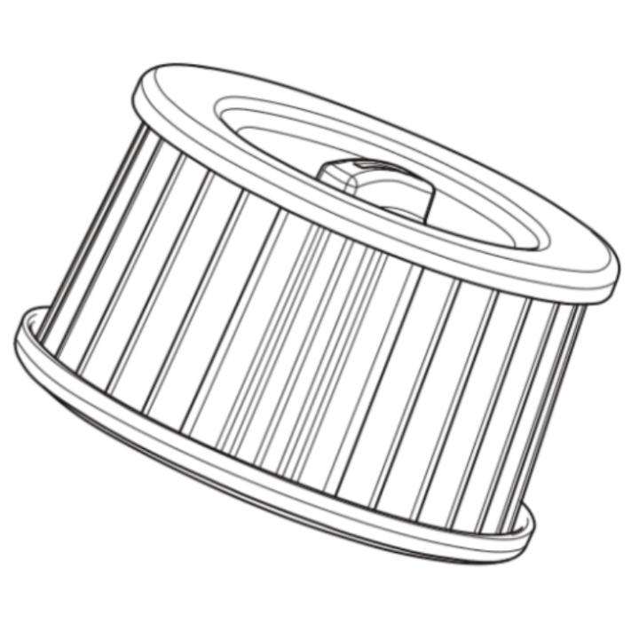 Luftfilter 27micron i gruppen  hos Entreprenadbutiken (5486155-01)