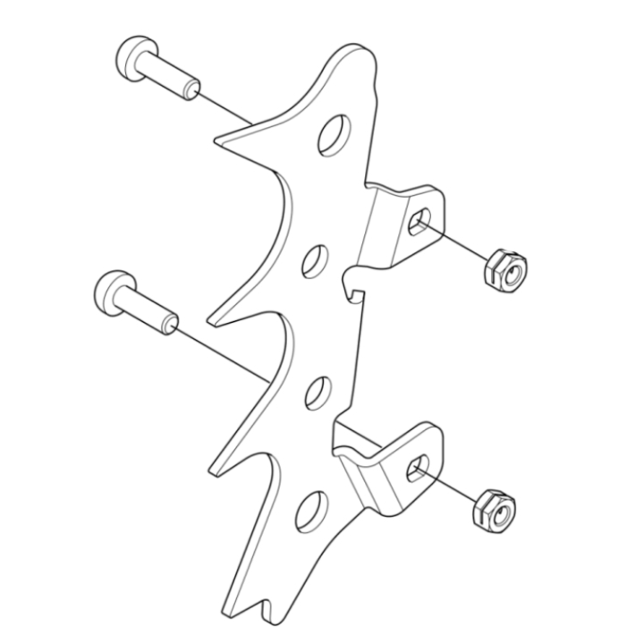 Barkstöd yttre 564XP/XPG i gruppen  hos Entreprenadbutiken (5488196-01)