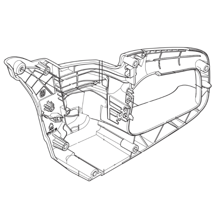 Handtag Bakre i gruppen hos Entreprenadbutiken (5742118-01)
