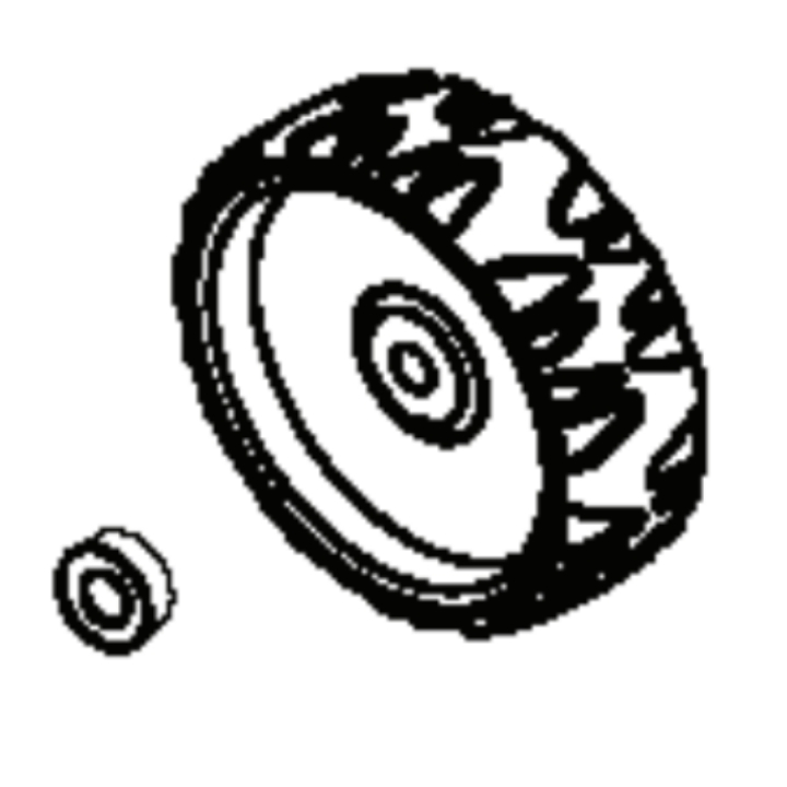 Wheel D210 Drive Without Dehp i gruppen  hos Entreprenadbutiken (5744152-03)