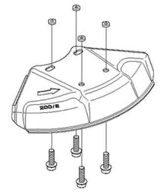BLADE GUARD ASSY TORX i gruppen  hos Entreprenadbutiken (5745326-02)