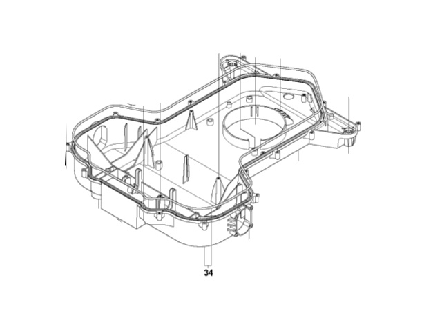 CHASSI LOWER KIT i gruppen  hos Entreprenadbutiken (5759439-02)