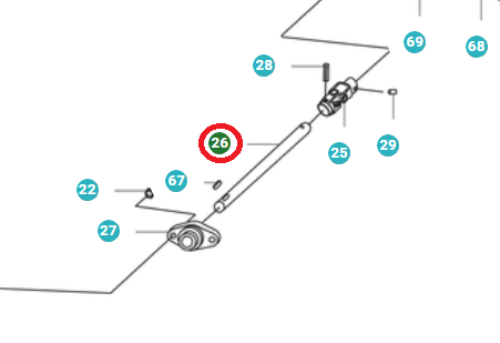 Drivaxel i gruppen  hos Entreprenadbutiken (5764895-01)