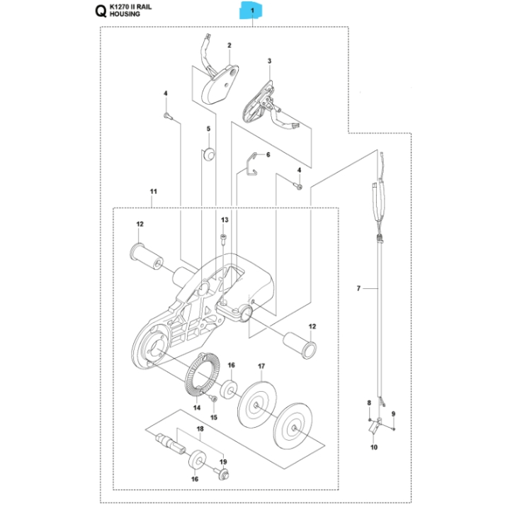 Bearing Housing Assy i gruppen  hos Entreprenadbutiken (5766657-11)