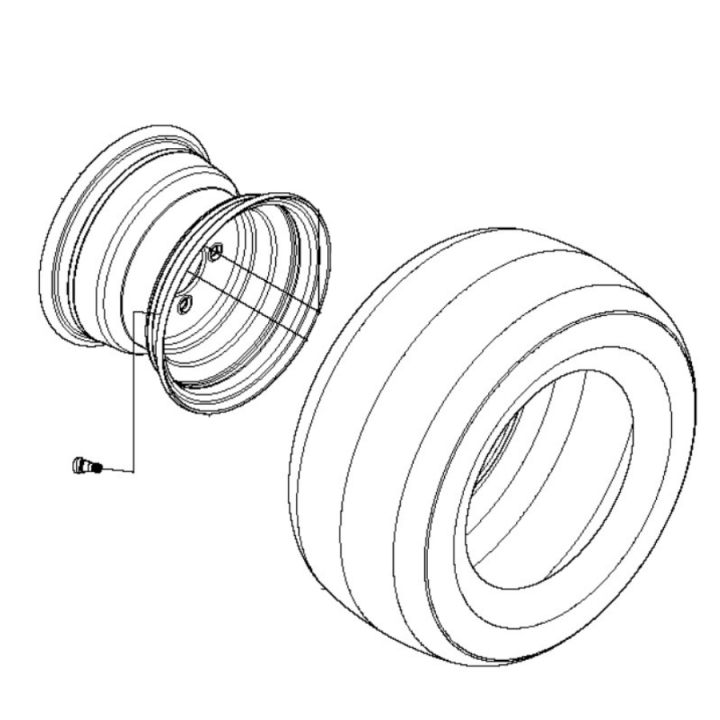 Hjul Kpl i gruppen  hos Entreprenadbutiken (5769591-01)