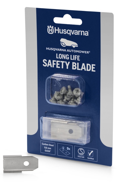 Husqvarna knivsats original Long Life 9st i gruppen Trädgård / Robotgräsklippare / Tillbehör robotgräsklippare / Knivar hos Entreprenadbutiken (5778646-03)