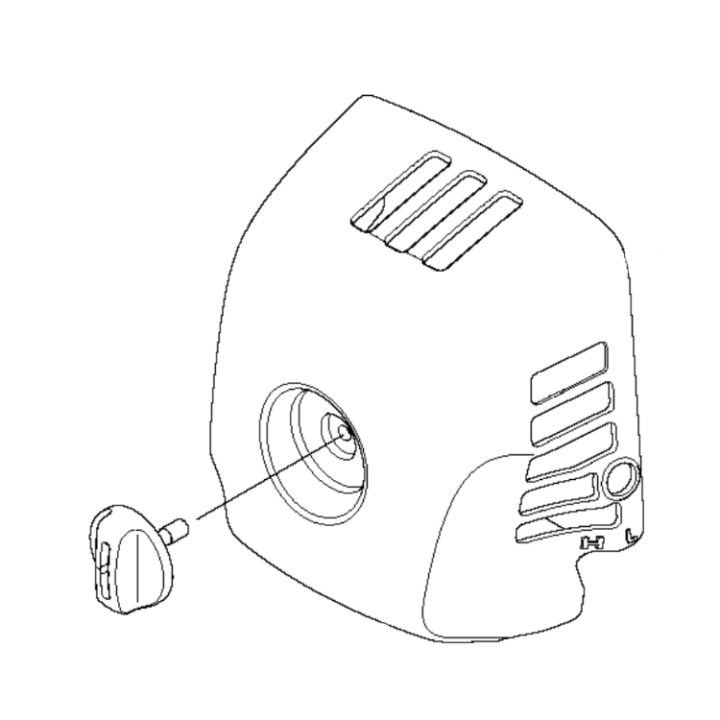 Luftfilterkåpa i gruppen hos Entreprenadbutiken (5779800-02)