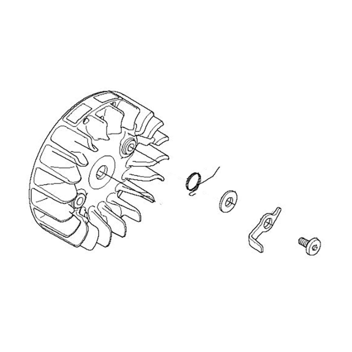 Svänghjul Husqvarna 545FXT AutoTune™ i gruppen  hos Entreprenadbutiken (5781263-02)