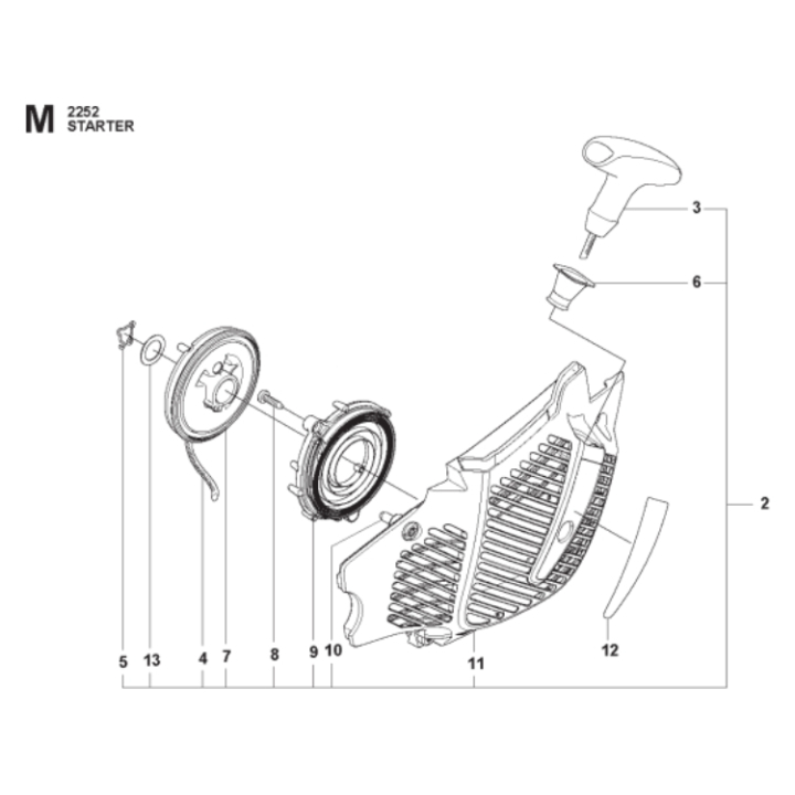 Startapparat Kpl 5783858-06 i gruppen  hos Entreprenadbutiken (5783858-06)