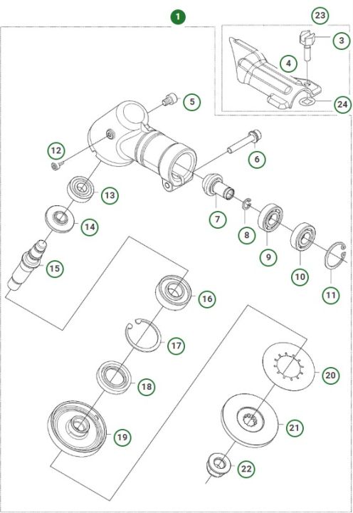 GEAR CASE ASSY i gruppen  hos Entreprenadbutiken (5790762-02)