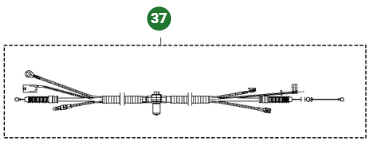 WIRING ASSY 545 FXT AT i gruppen  hos Entreprenadbutiken (5792548-05)