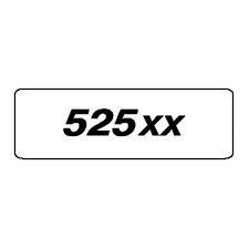 DECAL NAME 525PT5S i gruppen  hos Entreprenadbutiken (5794458-24)