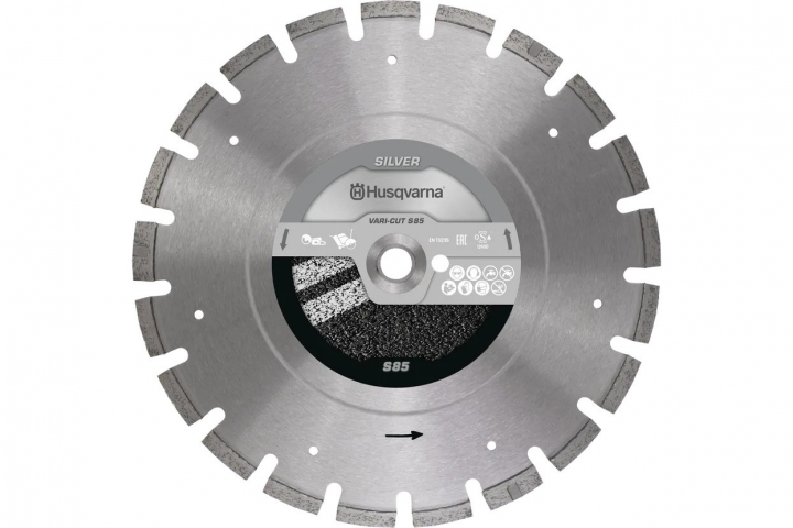 Husqvarna VARI-CUT S85 350mm i gruppen Anläggning / Kapmaskiner / Tillbehör kapmaskiner hos Entreprenadbutiken (5798177-20)