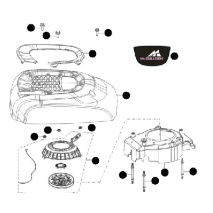 Kit Kåpa/Startapparat i gruppen  hos Entreprenadbutiken (5798202-03)