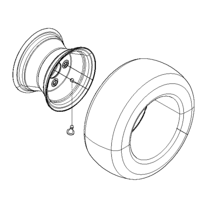 Hjul Kpl i gruppen  hos Entreprenadbutiken (5806303-01)