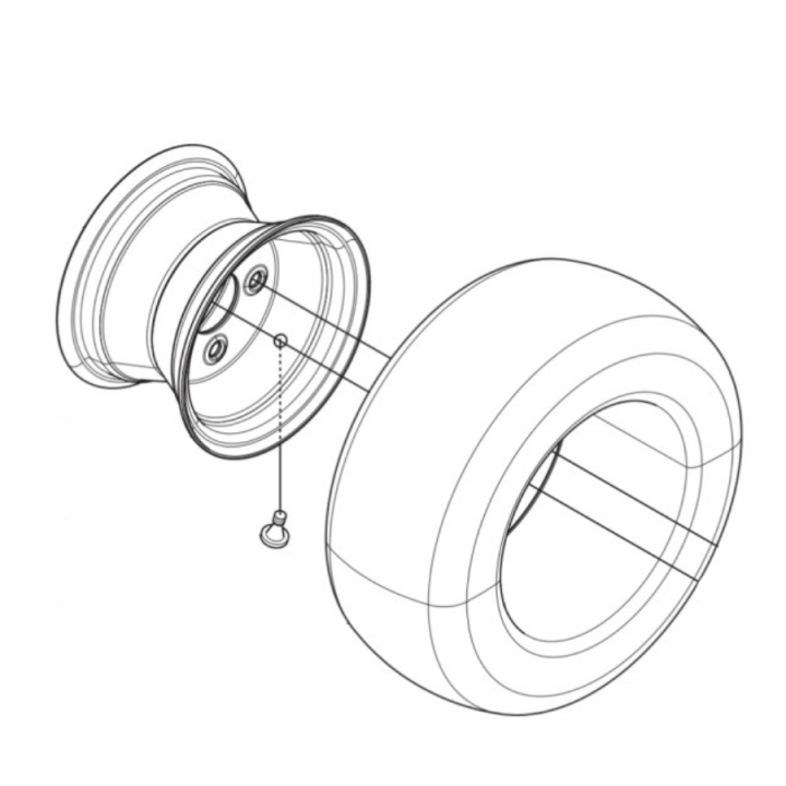 Wheel Assy i gruppen  hos Entreprenadbutiken (5806303-02)