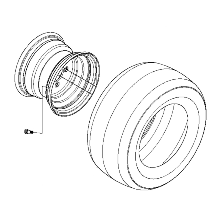 Hjul Kpl i gruppen  hos Entreprenadbutiken (5807693-01)