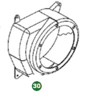 Blower Housing i gruppen Produktkyrkogård hos Entreprenadbutiken (5809605-01)
