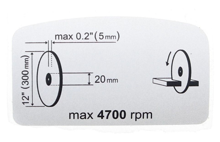 Decal Mg Bladeguard Bushing Si i gruppen  hos Entreprenadbutiken (5811177-04)